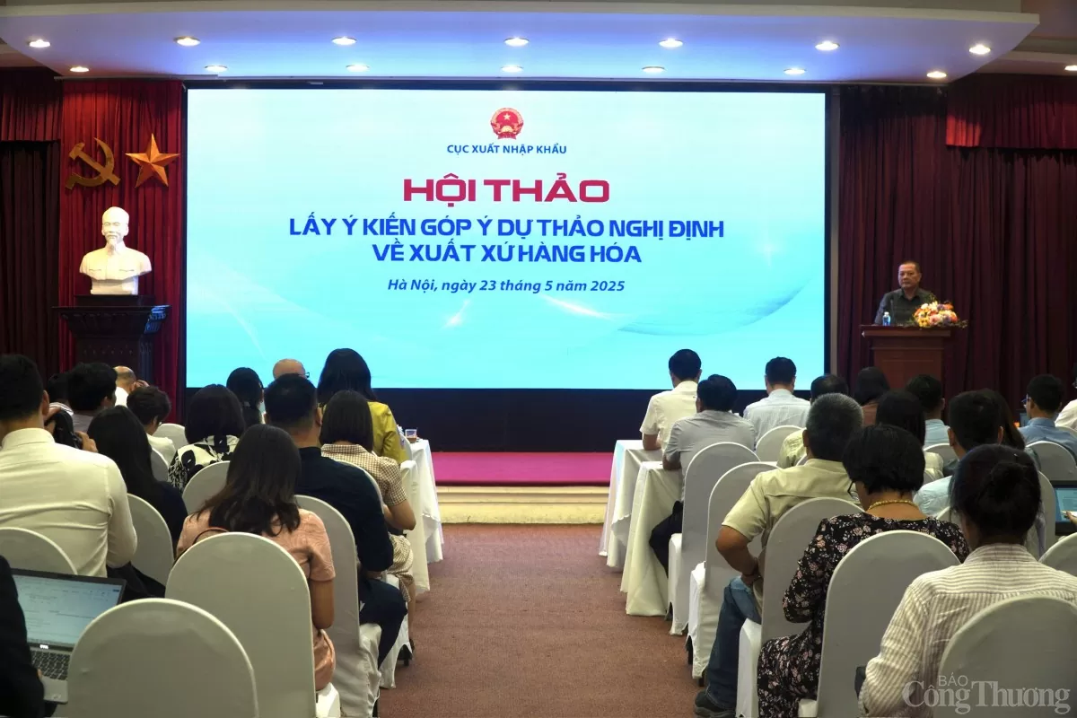Dự thảo Nghị định về quy tắc xuất xứ hàng hóa có gì mới?