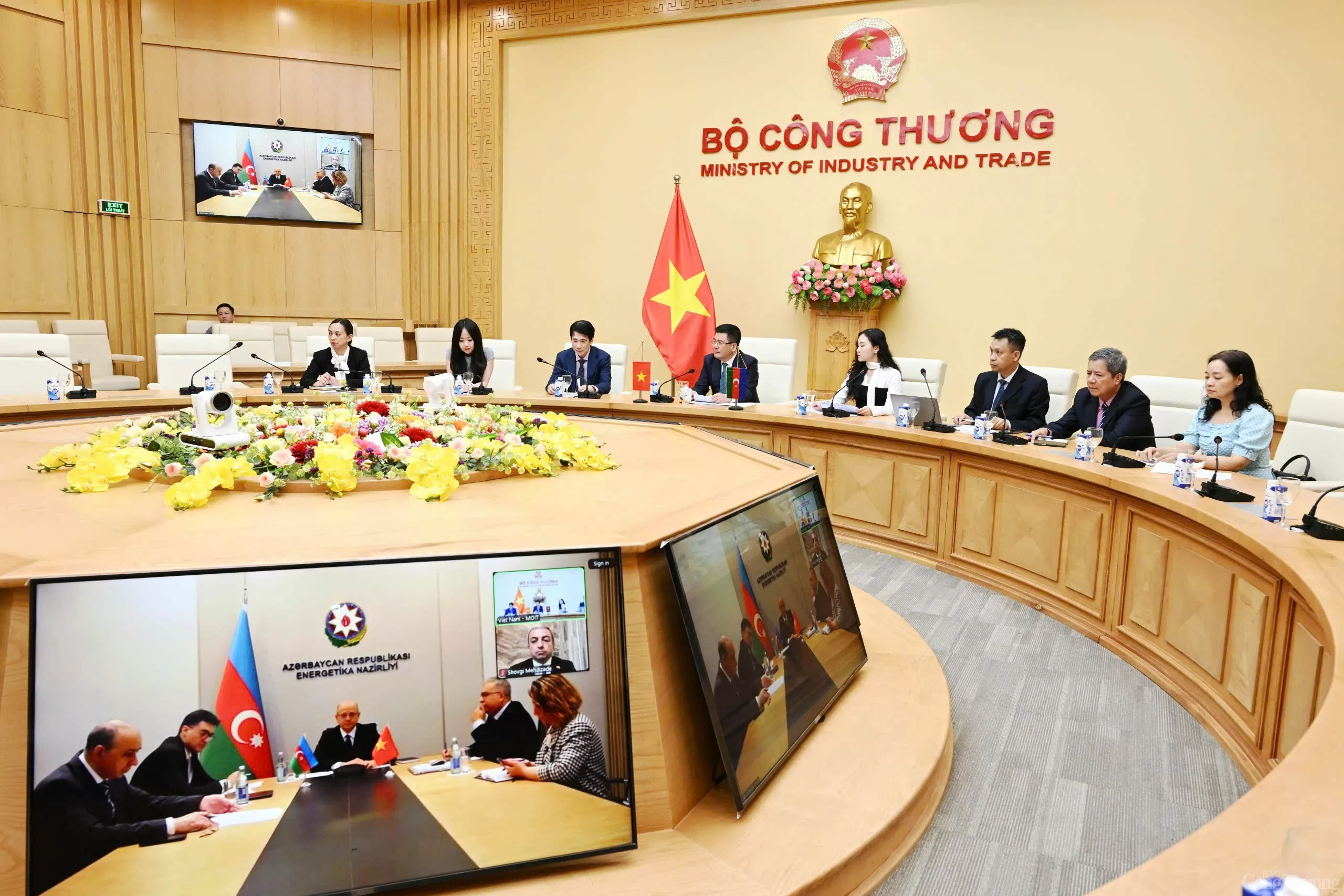Việt Nam - Azerbaijan thống nhất nội dung hợp tác về thương mại, năng lượng