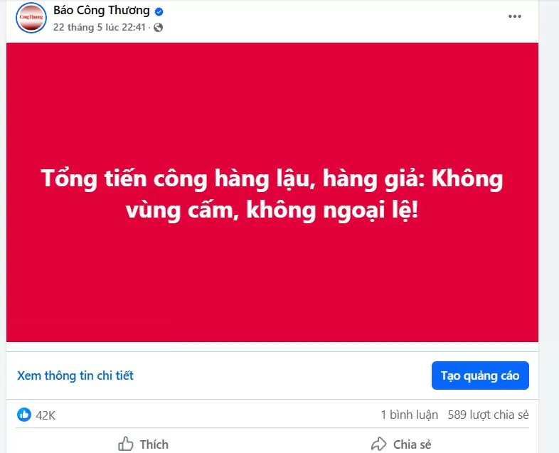Chấm dứt hàng giả: Mệnh lệnh xuyên suốt từ Trung ương đến địa phương