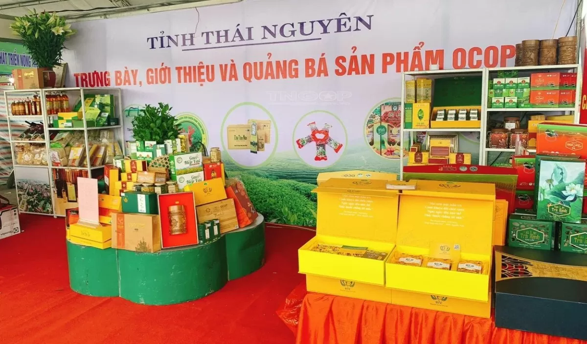 Thái Nguyên: 4 sản phẩm OCOP đạt 5 sao cấp quốc gia