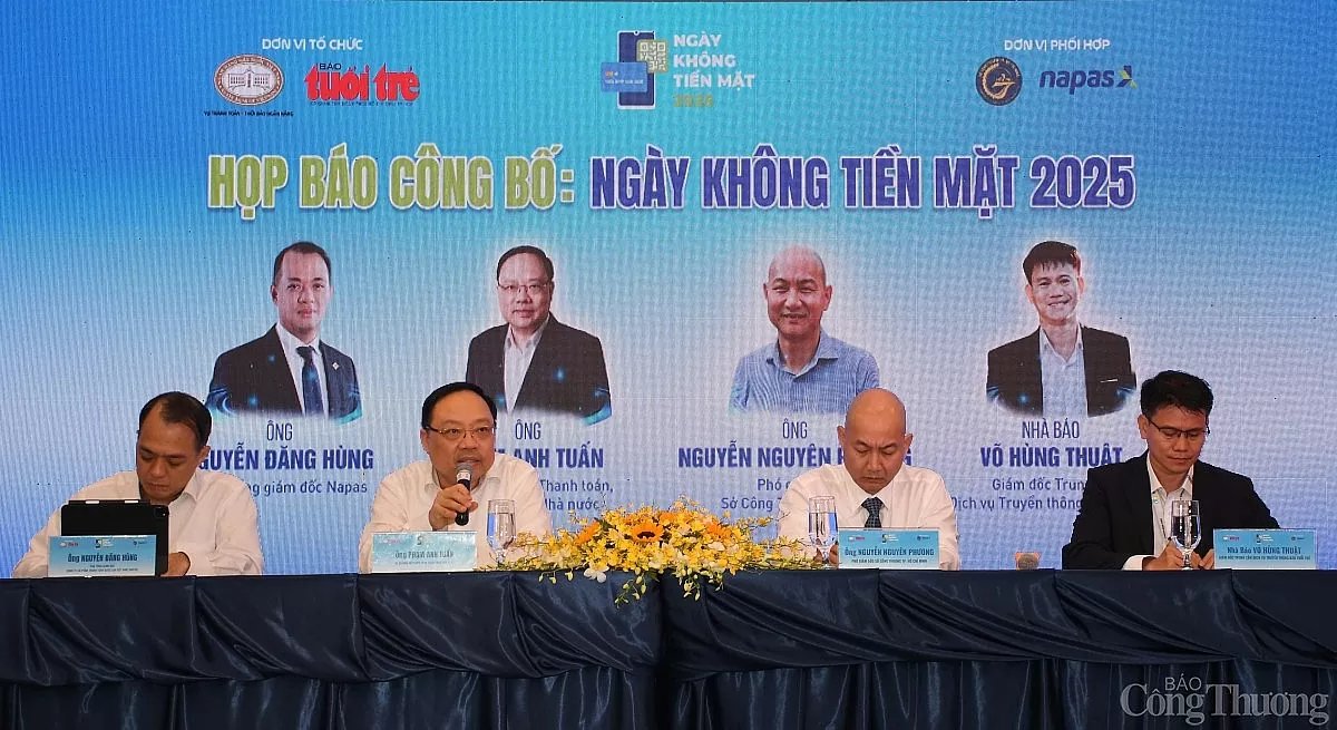 Ngày không tiền mặt 2025: Thúc đẩy thanh toán số, kinh tế số