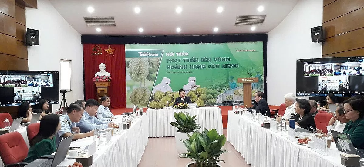 Bàn giải pháp phát triển ngành sầu riêng bền vững