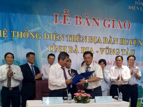 Bàn giao hệ thống điện trên địa bàn huyện Côn Đảo