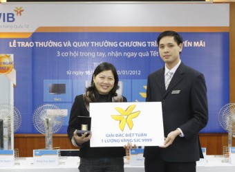 Thêm 81 khách hàng trúng thưởng lớn tại VIB