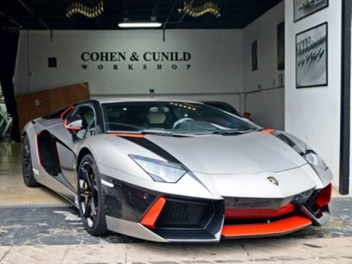 Lamborghini Aventador qua tay nhà độ Cohen &amp; Cunild