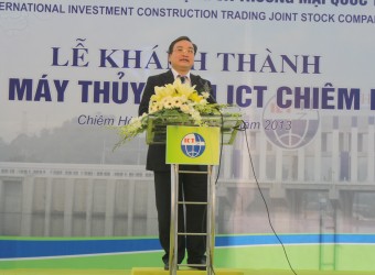 Khánh thành Nhà máy thủy điện cột nước thấp đầu tiên ở Việt Nam