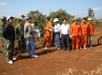 Ban Quản lý dự án lưới điện Miền Trung: Bàn giao tuyến công trình TBA 110kV Mang Yang