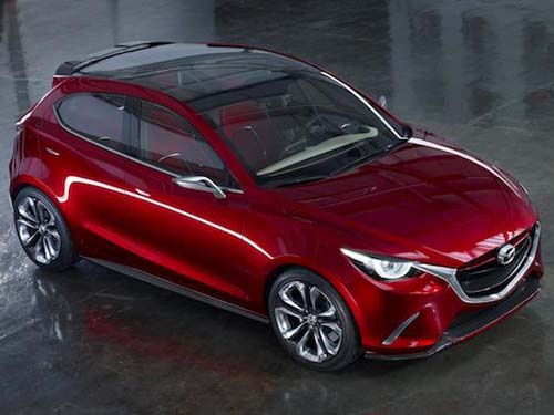 Mazda trình làng Hazumi concept, sẵn sàng cho Mazda2