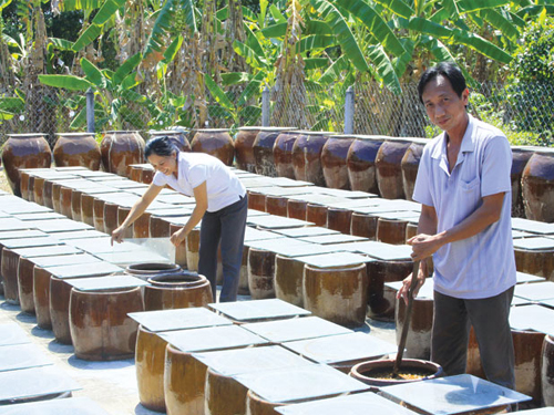 Tamari và Misho làm ở cơ sở Thuần Chay.