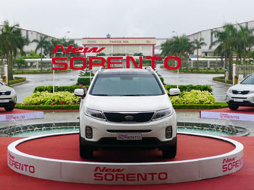 KIA Sorento diesel 2014 tại Việt Nam có thêm bản số sàn