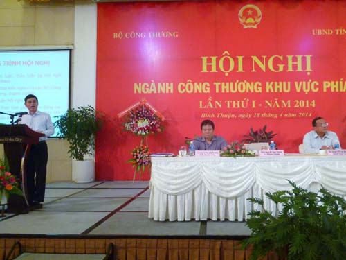  Thứ trưởng Bộ Công Thương Lê Dương Quang chủ trì hội nghị