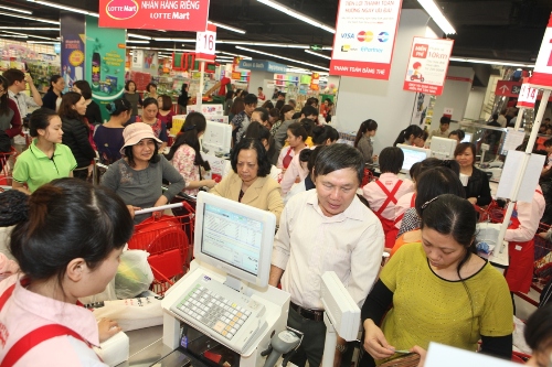 Lotte Mart tưng bừng khuyến mại