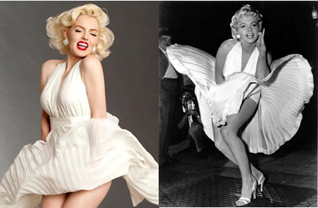 “Look-alike” Suzie Kennedy và nguyên mẫu thật - biểu tượng sex Marilyn Monroe