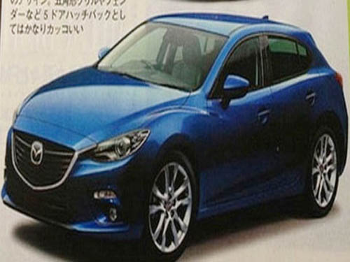 Rò rỉ ảnh Mazda3 thế hệ mới