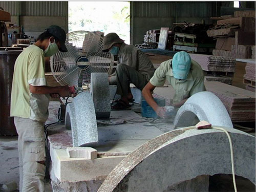 Công nghiệp chế biến đá granite tìm hướng đi