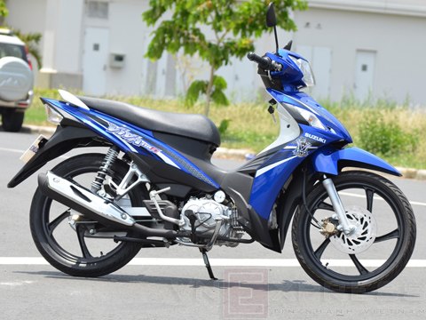 Mẫu Suzuki Viva 115 Fi có nguồn gốc xuất xứ từ Indonesia.