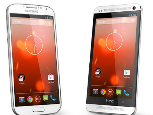 HTC One và Galaxy S4 chạy Android gốc đã được bán