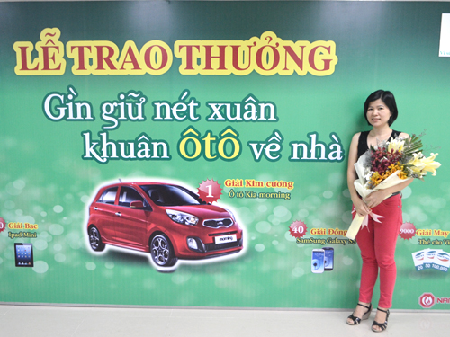 Lễ trao giải &quot;Gìn giữ nét xuân, khuân ô tô về nhà&quot; đợt I