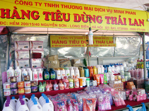 Đường đi &quot;thông minh&quot; của hàng Thái vào Việt Nam