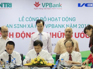 VPBank dành 5 tỷ đồng tài trợ an sinh xã hội