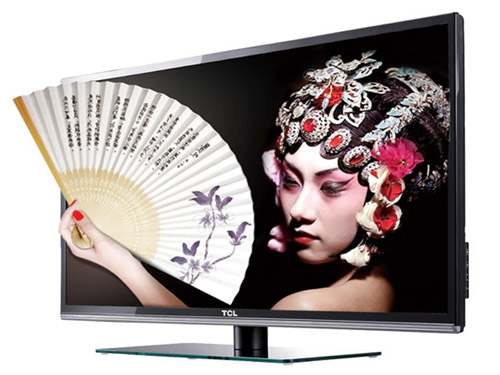 TCL tự tin sản phẩm TV màn hình mỏng của mình khônng hề thua kém sản phẩm của Samsung.