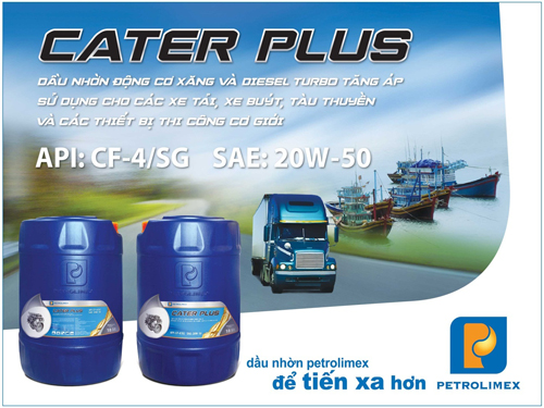 Dầu nhờn CATER PLUS của Petrolimex có tính năng vượt trội