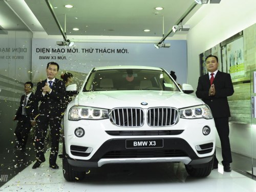 BMW X3 2015 chính thức ra mắt tại Việt Nam