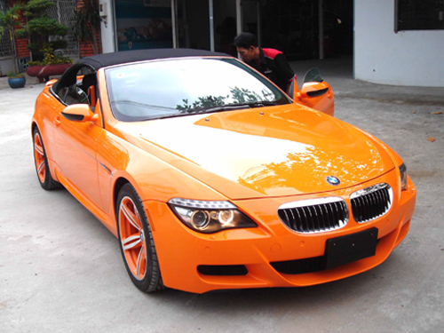 BMW M6 mui trần độ &quot;chói chang&quot; ở Sài Gòn