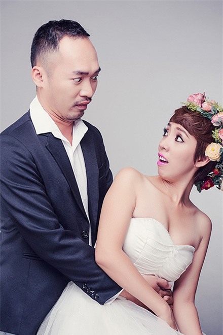 Những bộ ảnh cưới mang phong cách độc lạ của sao Việt