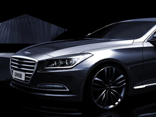 Hyundai tung ảnh Genesis thế hệ mới