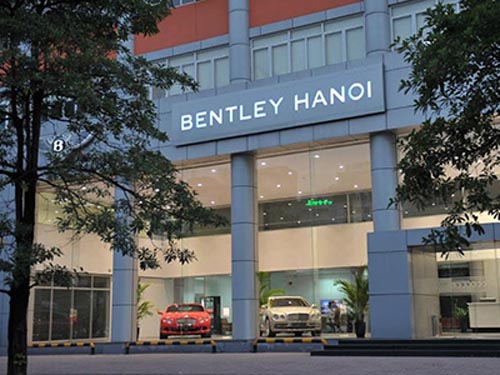 Đại lý Bentley tại Hà Nội đã sẵn sàng phục vụ người tiêu dùng trong nước.