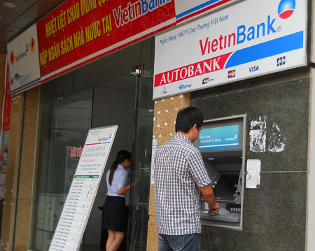 Rút tiền tại ATM không dùng thẻ