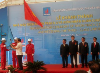 Khánh thành Nhà máy điện Nhơn Trạch 2