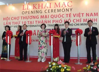 TP.HCM: Khai mạc Hội chợ Vietnam Expo 2012