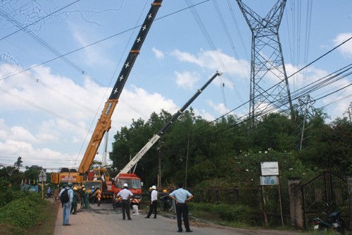 Hoàn thành thi công đường dây 500 kV mạch 3