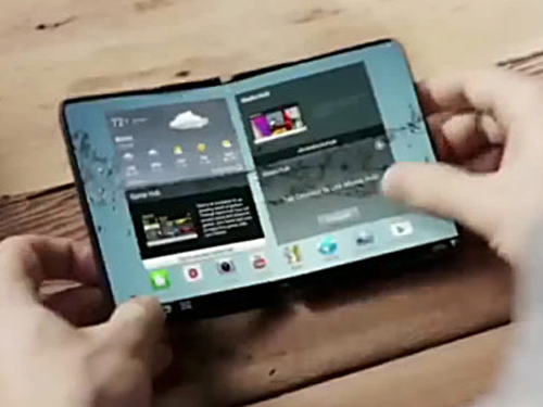 Smartphone màn hình gập dần trở thành hiện thực