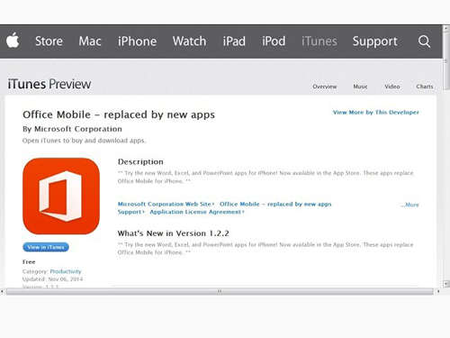 Microsoft cho phép dùng Word, Excel miễn phí trên di động
