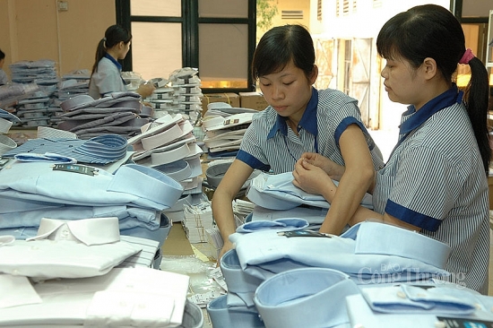 thi truong xuat khau det may dang am dan