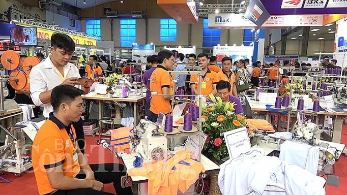 hanoitex 2019 co hoi tiep can cong nghe hien dai cho doanh nghiep det may