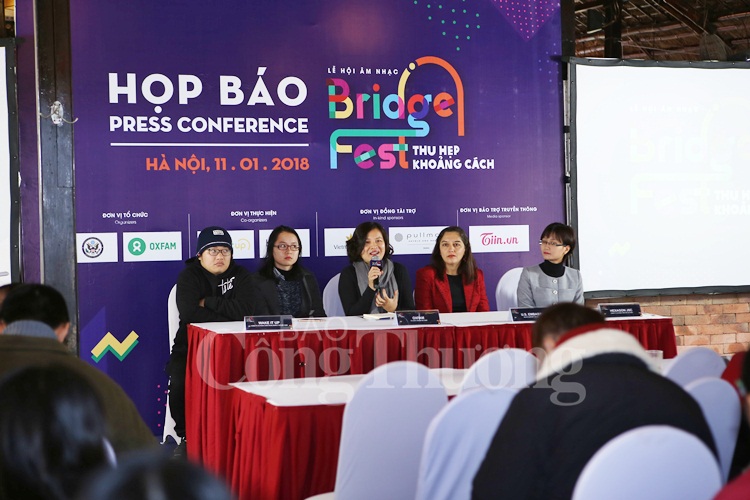 Họp báo giới thiệu BridgeFest 2018 – Lễ hội âm nhạc thu hẹp khoảng cách