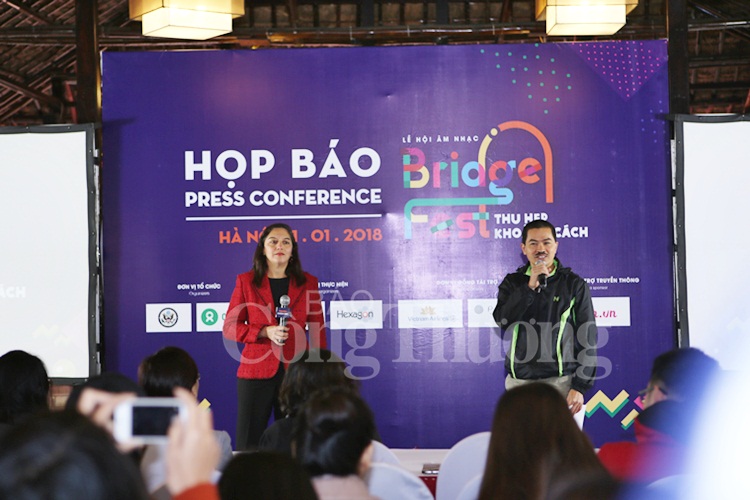 Họp báo giới thiệu BridgeFest 2018 – Lễ hội âm nhạc thu hẹp khoảng cách