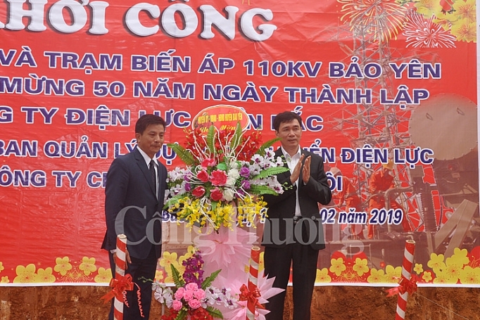 khoi cong tram bien ap 110kv khong nguoi truc dau tien tai bao yen