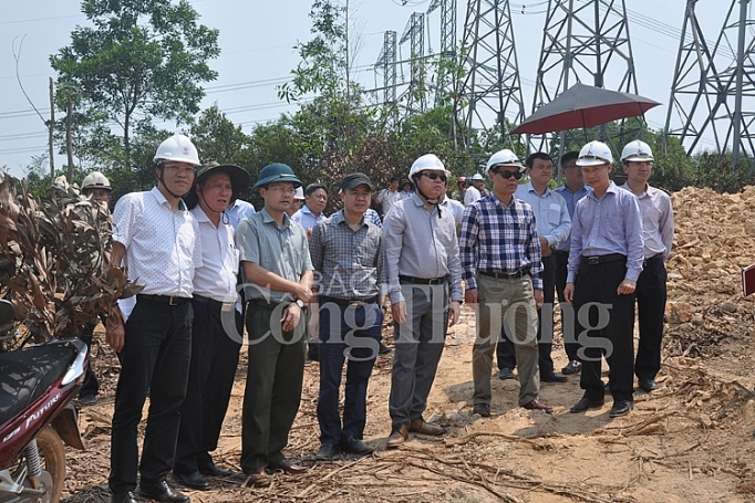 van phong bcd quoc gia ve dien luc kiem tra thi cong duong day 500kv quang trach doc soi