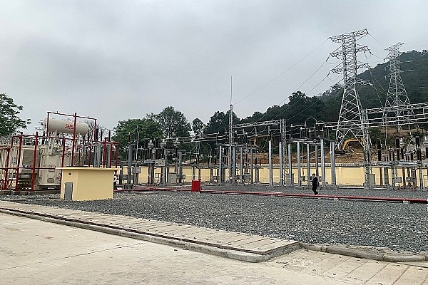 evnnpc dong dien du an dz va tba 110kv khai quang