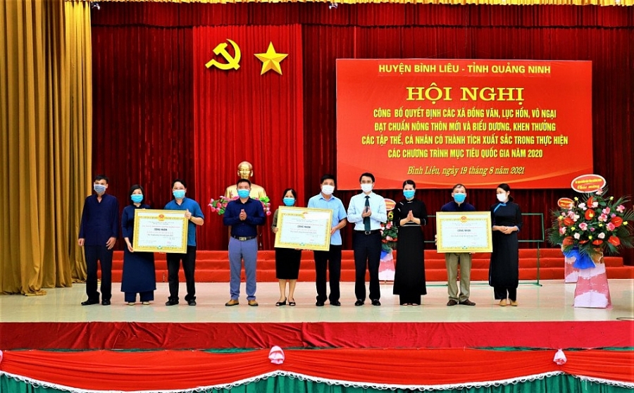 Bình Liêu: 5/6 xã đạt chuẩn nông thôn mới