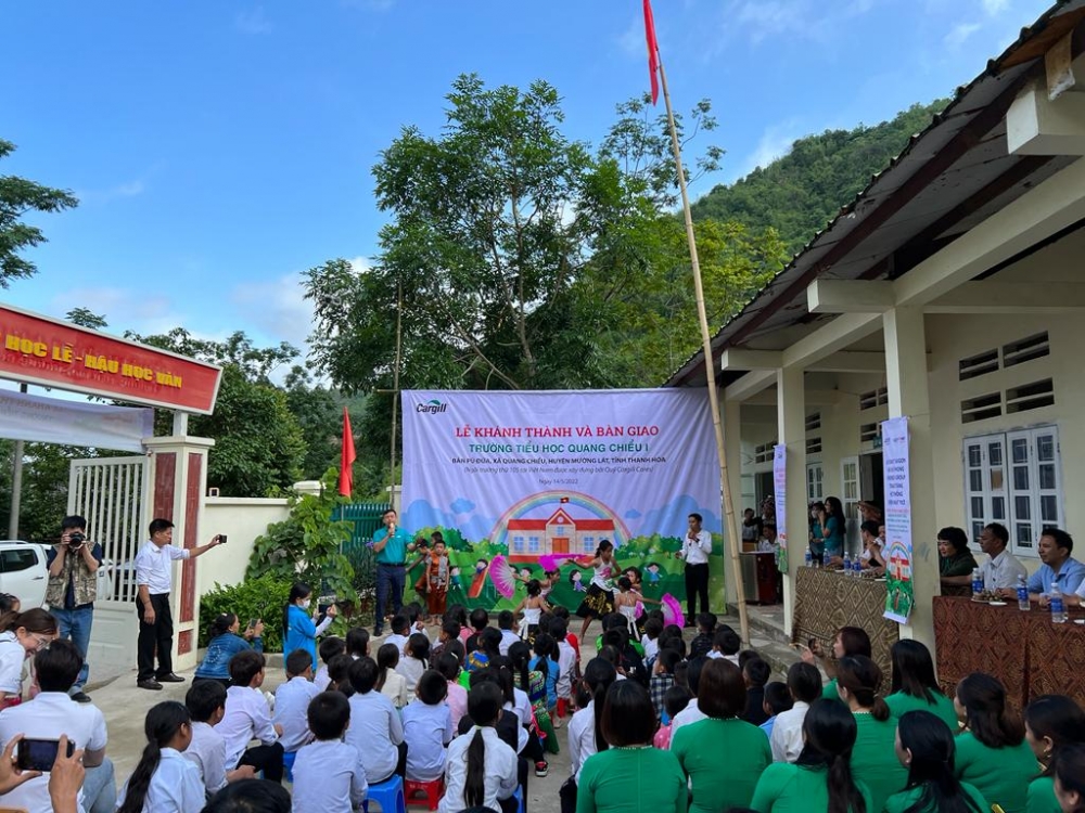 Quỹ Cargill Cares: Cải thiện điều kiện học tập cho trẻ em nông thôn, miền núi