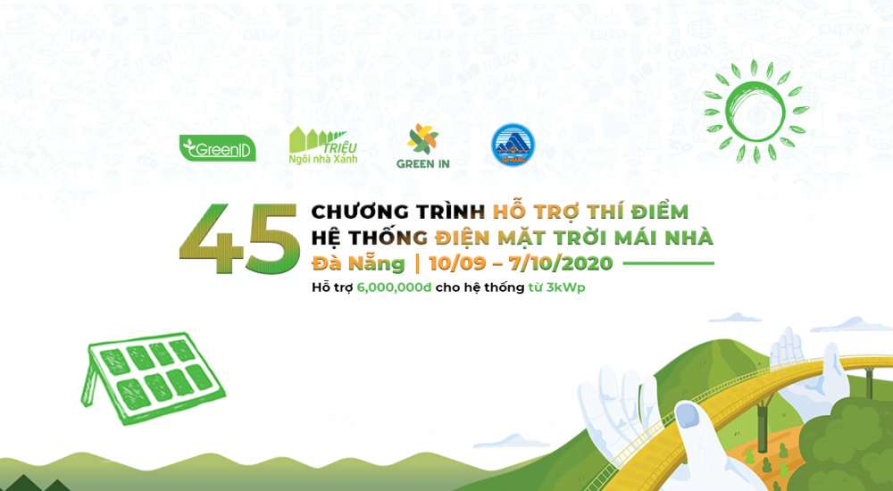 Hỗ trợ thí điểm 45 hệ thống điện mặt trời mái nhà tại TP.Đà Nẵng