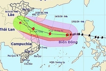 bo cong thuong ra cong dien khan ve viec ung pho voi bao so 13