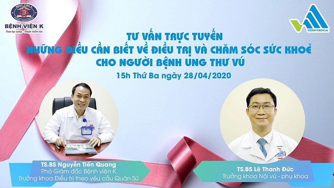 tu van truc tuyen dieu tri va cham soc suc khoe cho nguoi benh ung thu vu