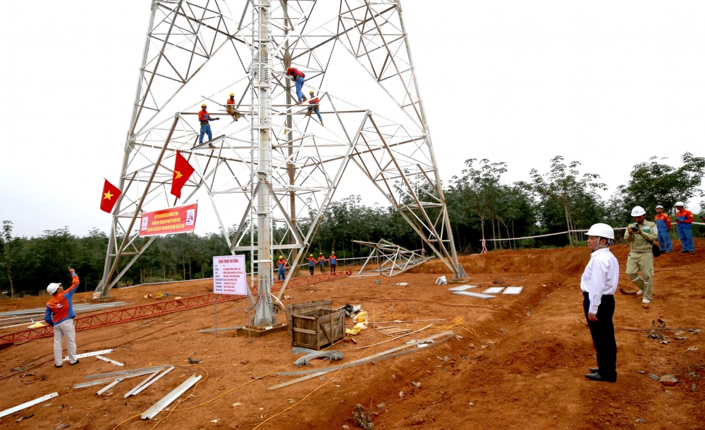 Dự án ĐZ 500KV Dốc Sỏi- PLEIKU 2: Phấn đấu về đích trong tháng 3/2021